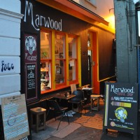 The Marwood, tucked away in an alley of Ship Street, Brighton