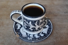 And here it is, in one of La Colombe’s much-loved cups, with matching saucer.