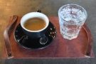Before reaching the airport I stopped off at Peixoto in Chandler for a swift espresso...