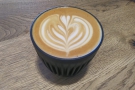 The good news is that the staff were back at Infuse, so time for one last flat white...