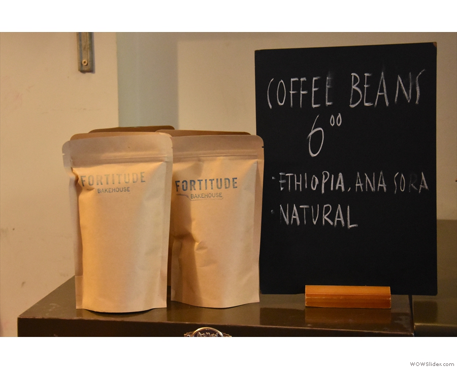 The coffee, by the way, is from Has Bean. During my visit it was this natural Ethiopian.