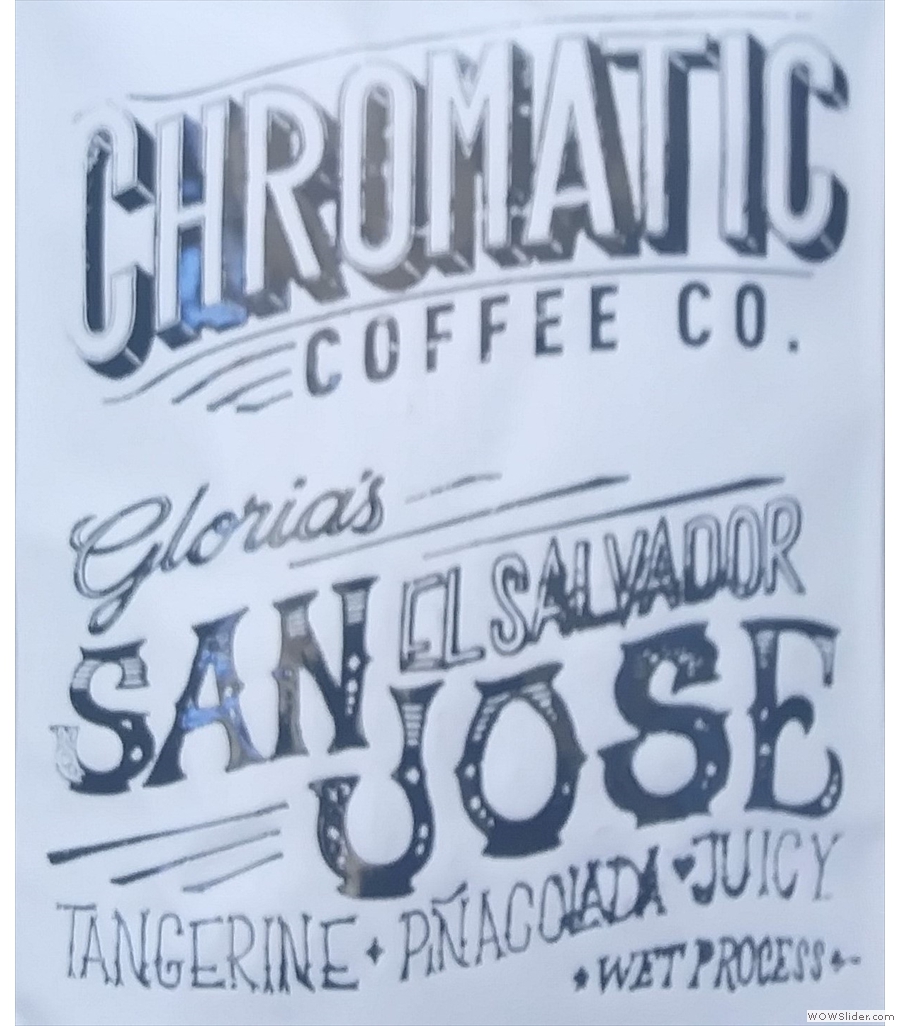 Chromatic Coffee, a cupping and an education in the roastery in San Jose.