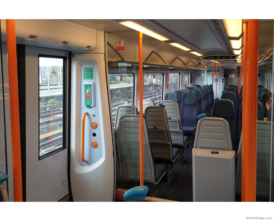 ... and back to Guildford on another near-empty train. I was buoyed by this success...
