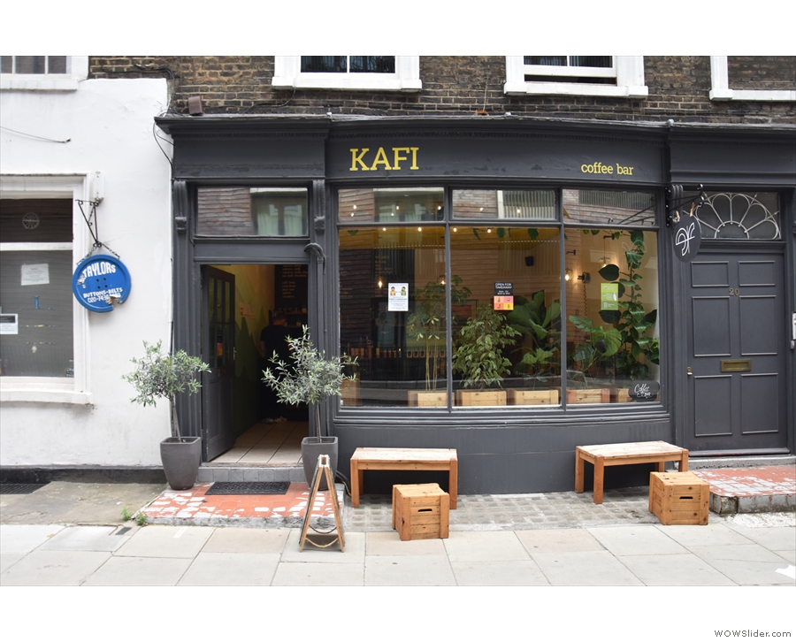 Then it was on to Kafi, in Fitzrovia...