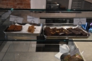 The front of the counter is still home to the cakes, although by the time I arrived...