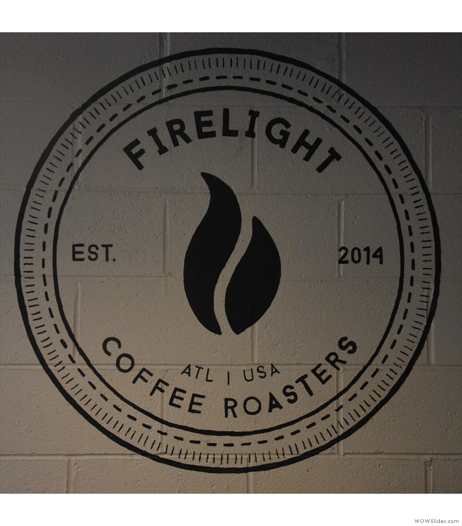 Firelight Coffee Roasters, tucked away at the back of Atlanta's Strongbox West.