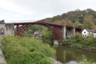... which I took to the nearby Ironbridge, which spans the River Severn. This is the view...