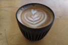Taking my visits in reverse order, I had a flat white in my HuskeeCup on my most recent...
