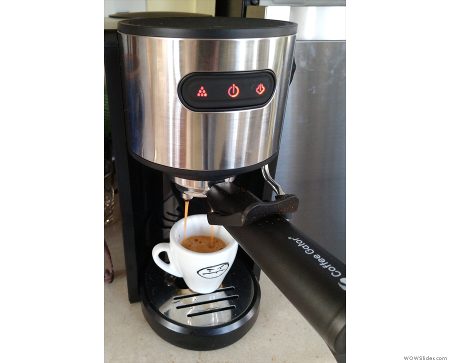 Coffee Gator Semi-Automatic Espresso Machine with Frother