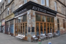 Avenue Coffee on Glasgow's Great Western Road: two for the price of one.
